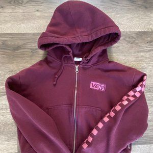 Vans Cropped Hoodie Sz.XS(Womens)